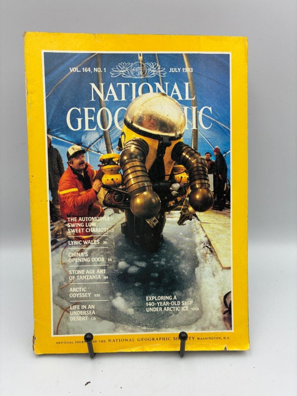 National Geographic Magazine July 1983 Vol. 164 No. 1 Paperback Travel & Science